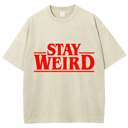 Strange Weird Vintage Distressed T-shirt