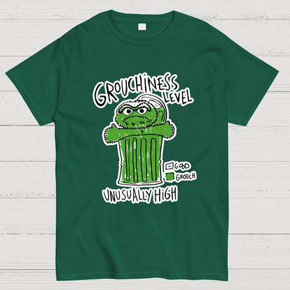 Grouchiness Level Geek T-Shirt
