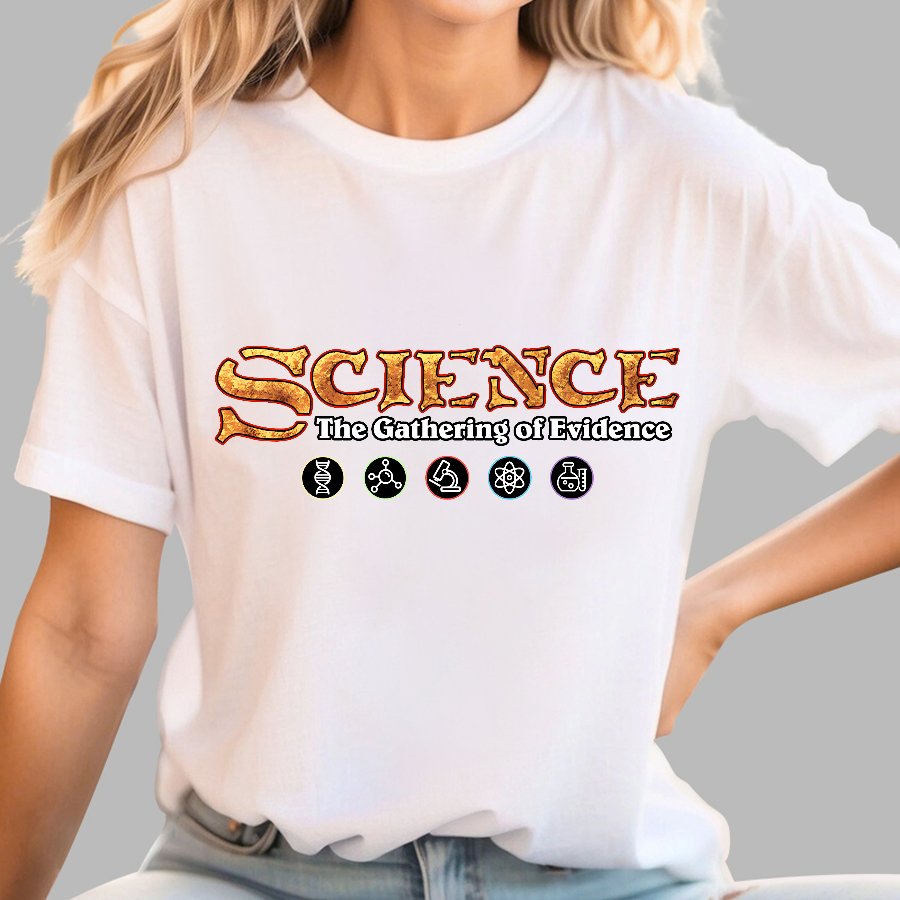 Science The Gathering of Evidence Geek T-Shirt