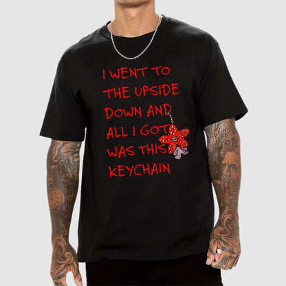 Upside Down Keychain Geek T-Shirt