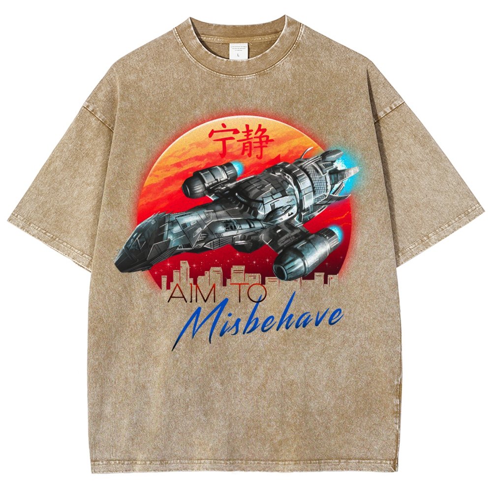 Watch How I Soar Vintage Distressed T-shirt
