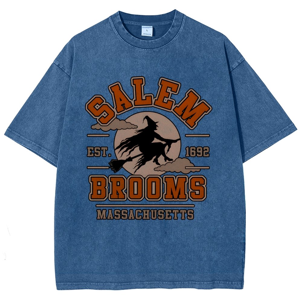 SALEM BROOMS Vintage Distressed T-shirt