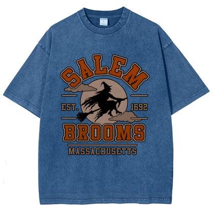 SALEM BROOMS Vintage Distressed T-shirt