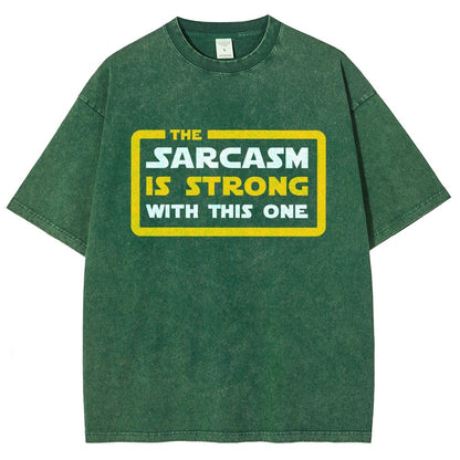 Humor Sarcasm Vintage Distressed T-shirt