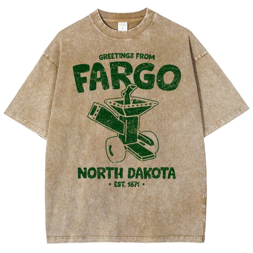 Greetings From Riverton Vintage Distressed T-shirt