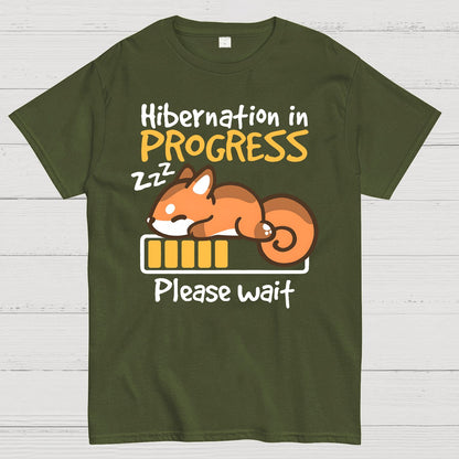 Hibernation in progress Geek T-Shirt