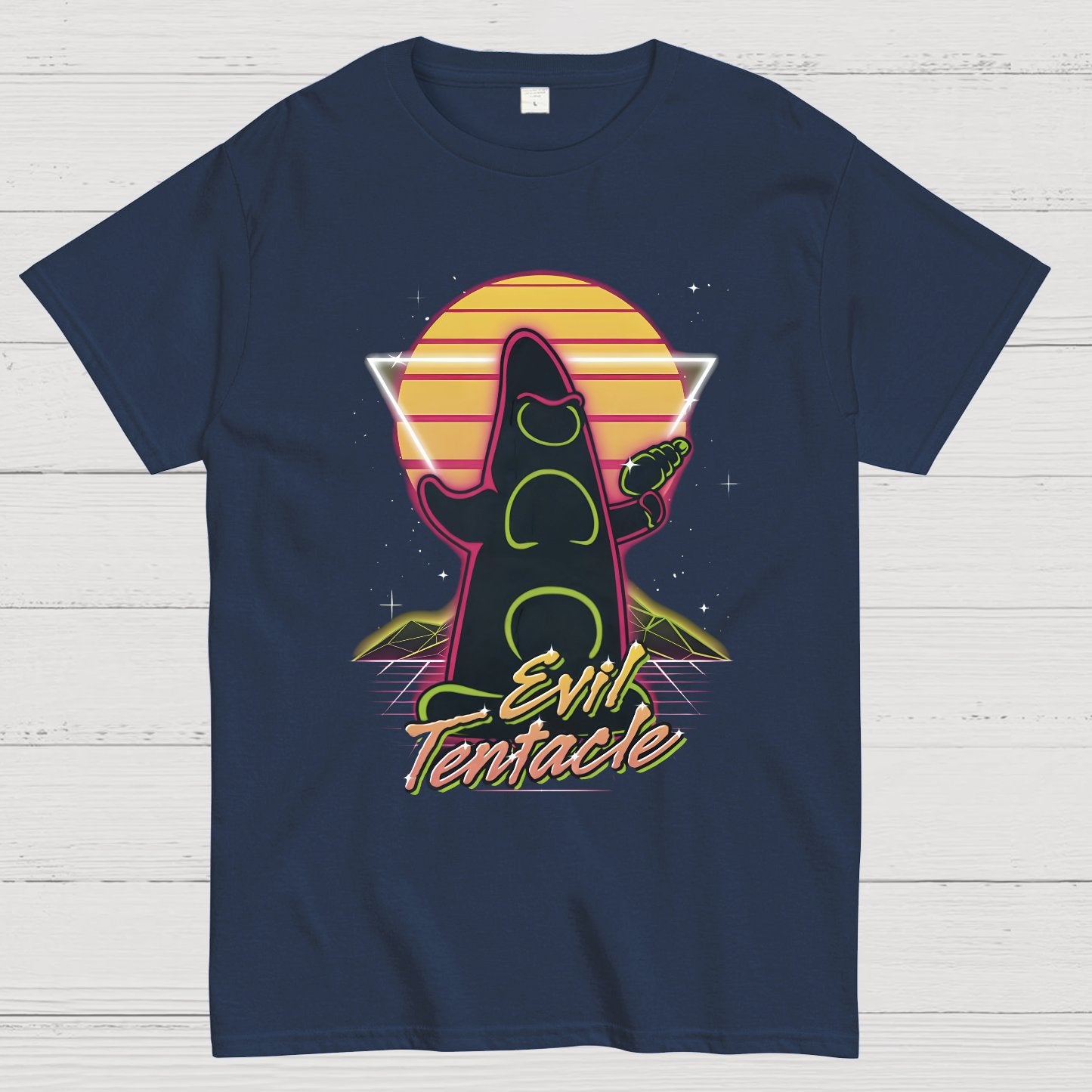 Retro Evil Tentacle Nerdy T-Shirt