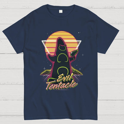 Retro Evil Tentacle Nerdy T-Shirt