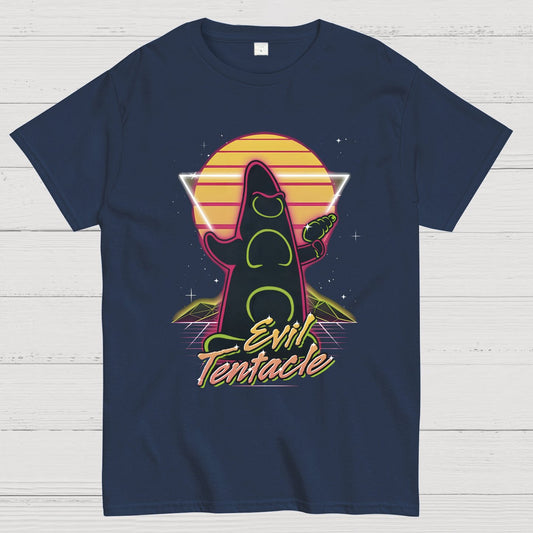 Retro Evil Tentacle Nerdy T-Shirt