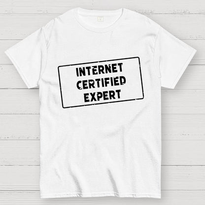 Internet Certified Expert Geek T-Shirt