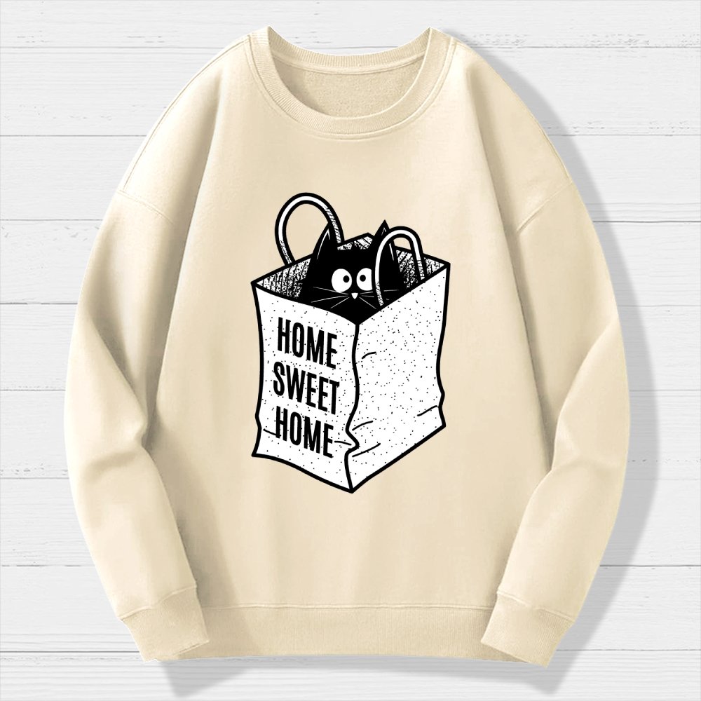 Home Sweet Home Geek Cotton Sweatshirt