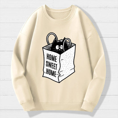 Home Sweet Home Geek Cotton Sweatshirt