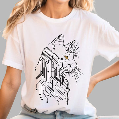 Cat of tomorrow Geek T-Shirt