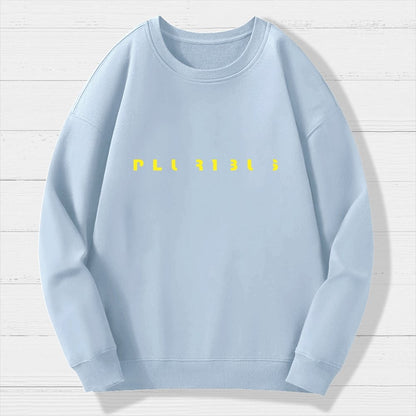 Pluribus Extraterrestrial Minimal Geek Cotton Sweatshirt