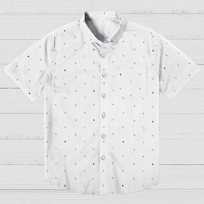 Mouse White Geeky Shirt
