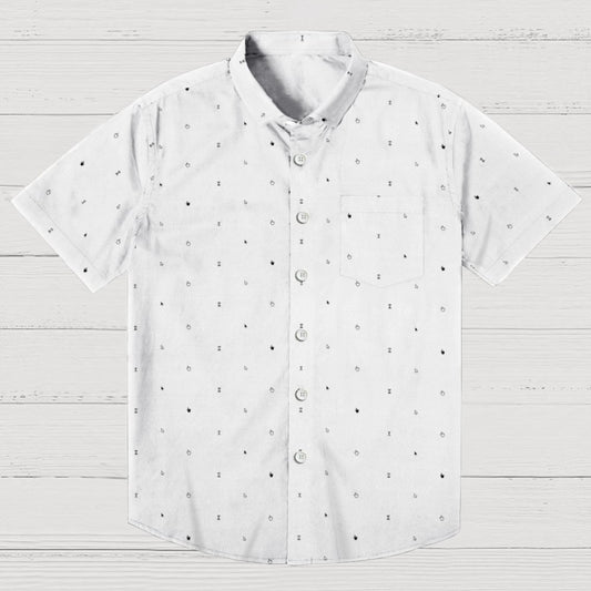 Mouse White Geeky Shirt