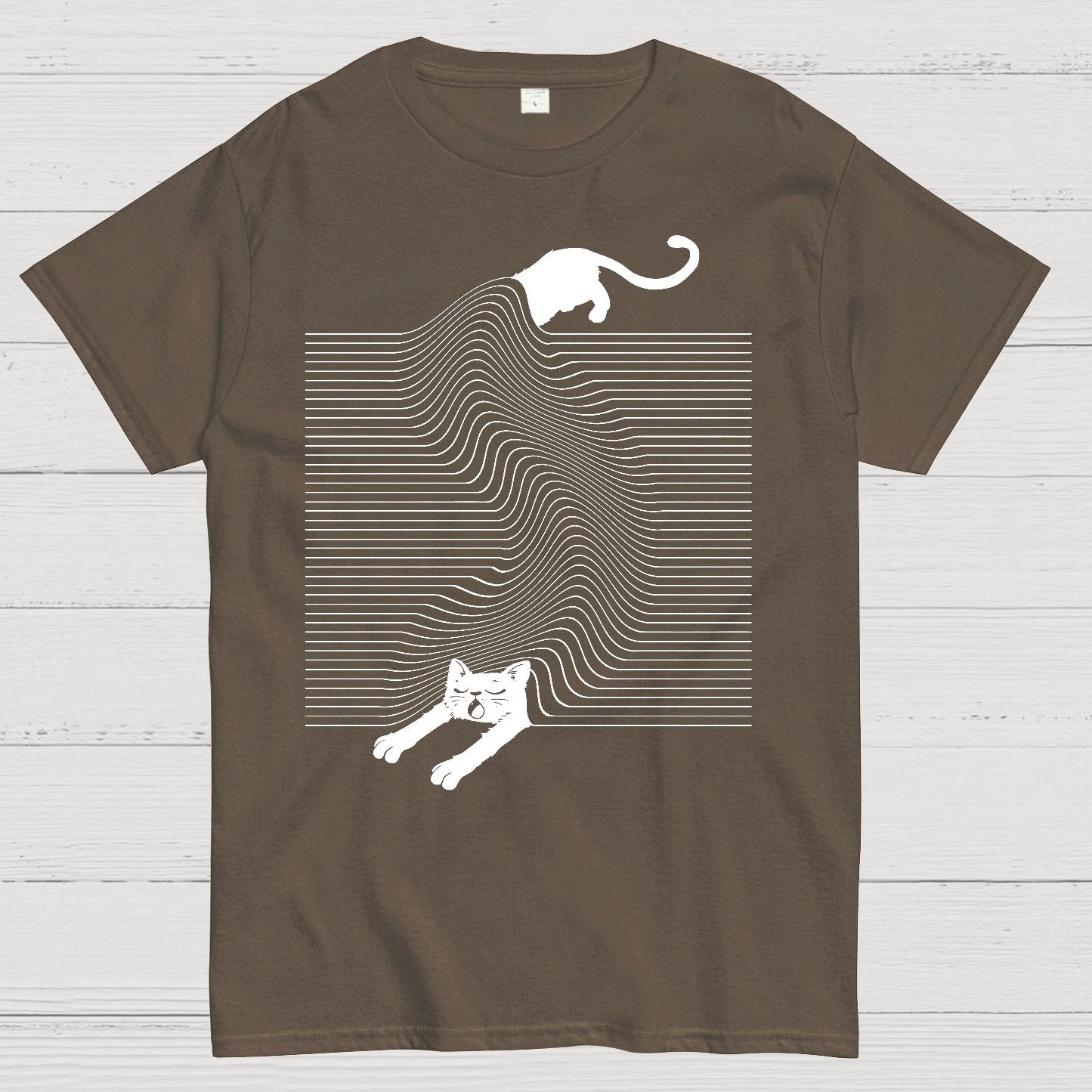 Cute Cat Geek T-Shirt