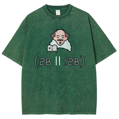 To Be Or Not To Be That Is The Question Essential Vintage Distressed T-shirt