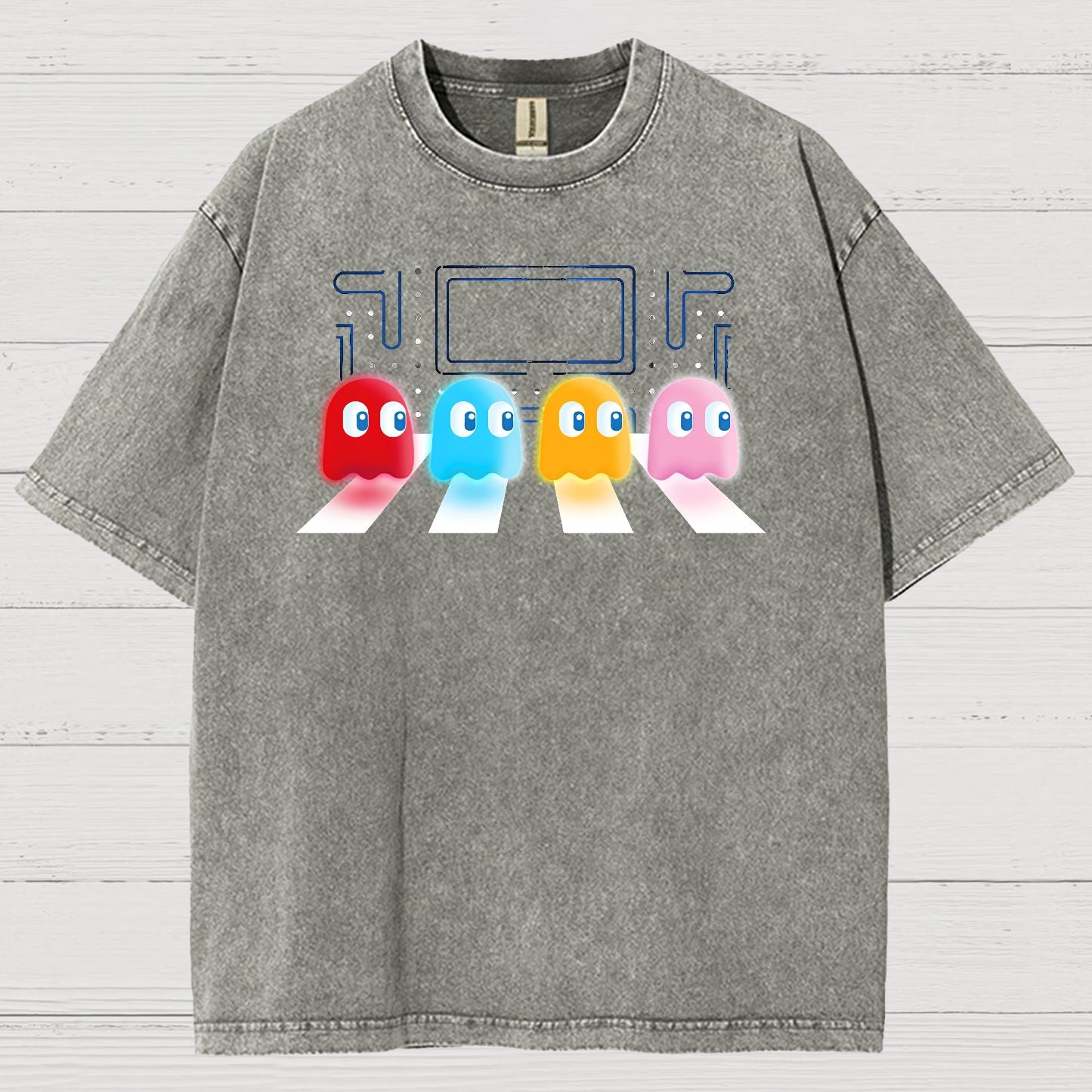 Retro Road Vintage Distressed T-shirt