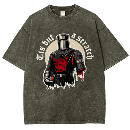 Tis But A Scratch Vintage Distressed T-shirt