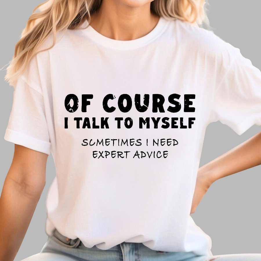 Talk To Myself Geek T-Shirt