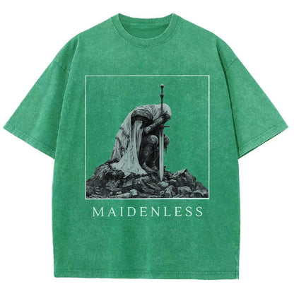 Maidenless Vintage Distressed T-shirt