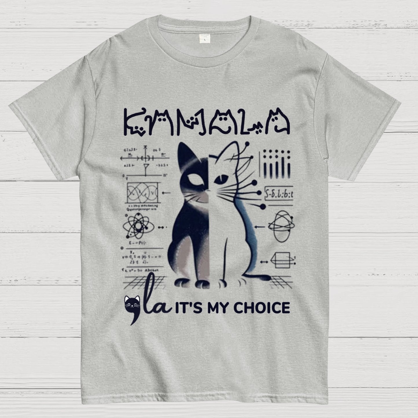 Harris 2024 Is A Scientific Choice Geek T-Shirt