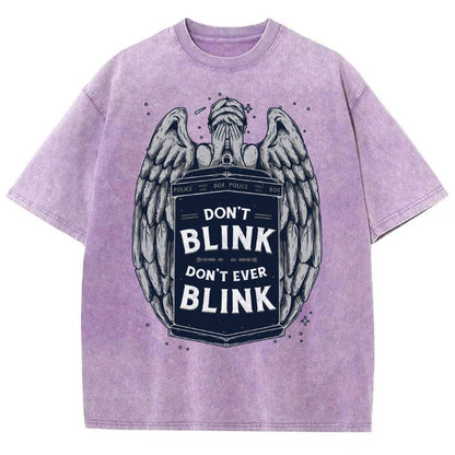 Don't Blink Vintage Distressed T-shirt