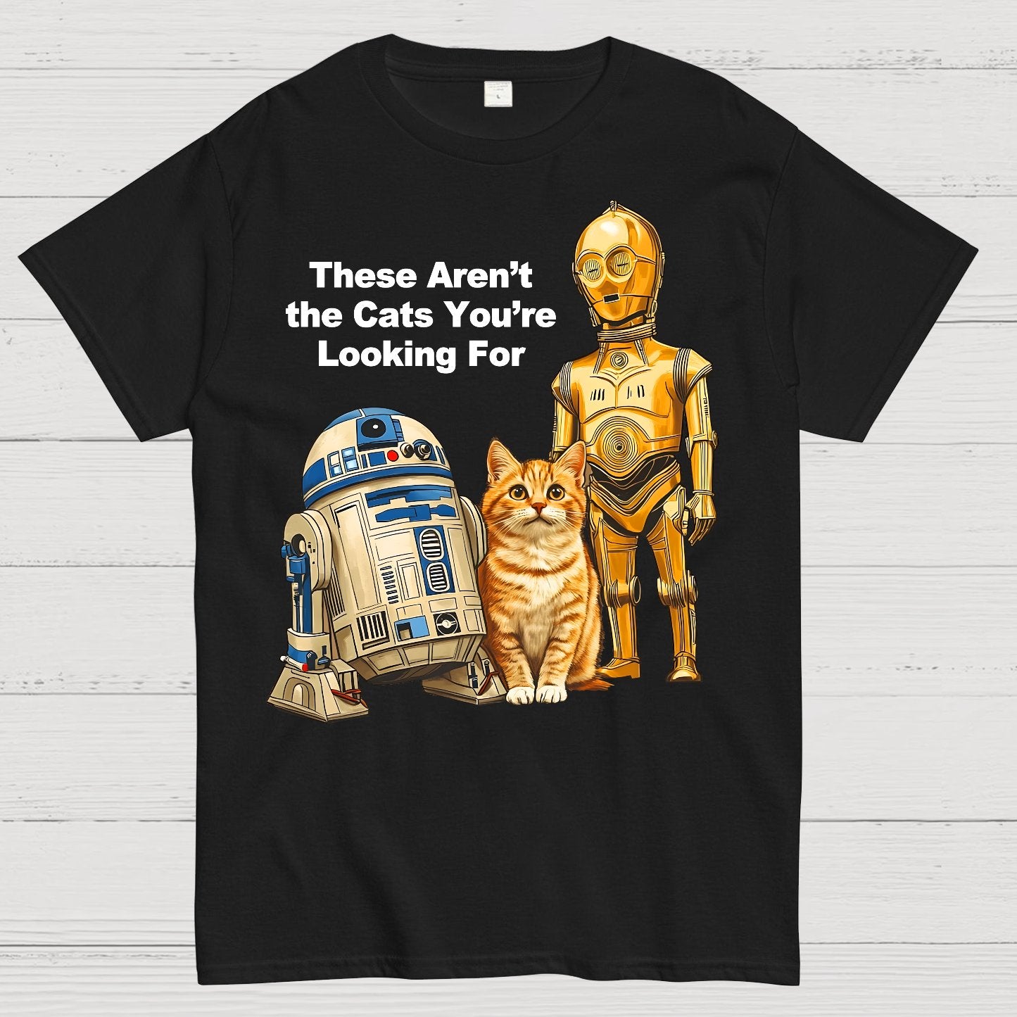 These Aren’t the Kitties You’re Looking For Funny Geek T-Shirt