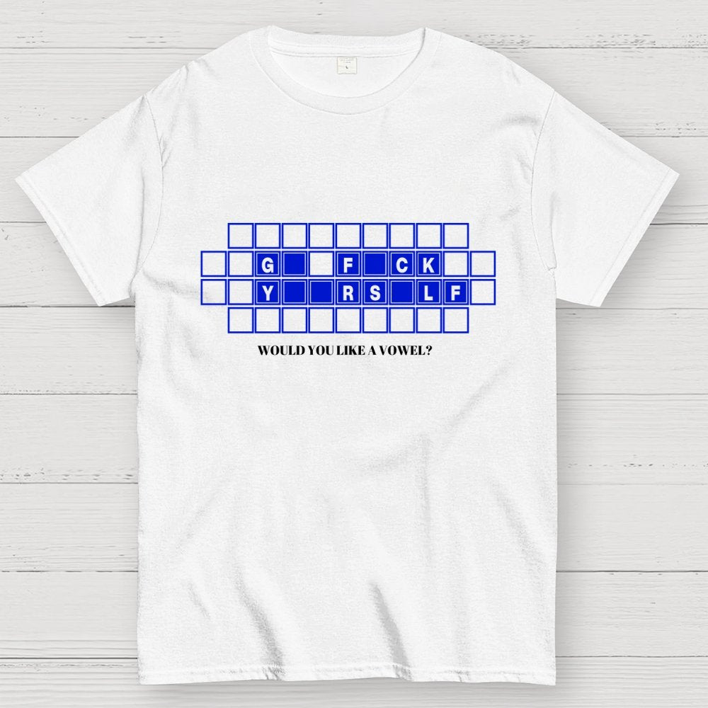 A Vowel Please Geek T-Shirt