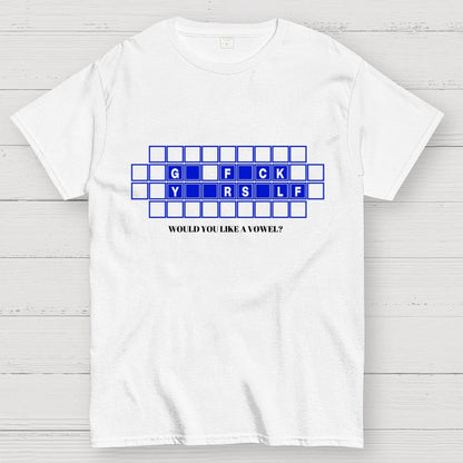 A Vowel Please Geek T-Shirt