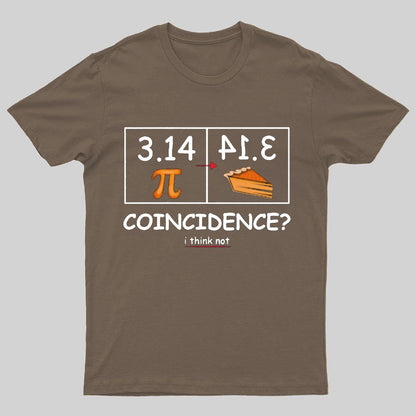 Pi Pie Math Professor Geeky T-Shirt