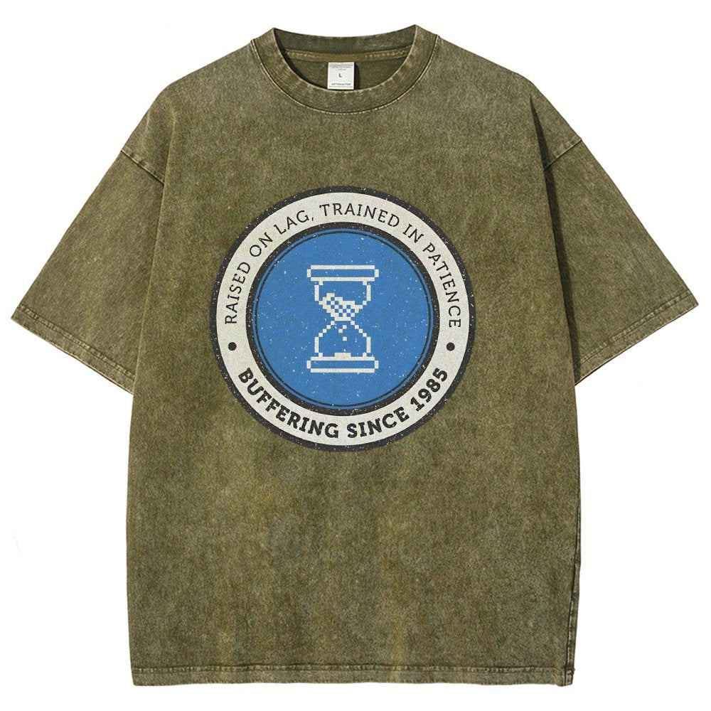 Raised on Lag Vintage Distressed T-shirt