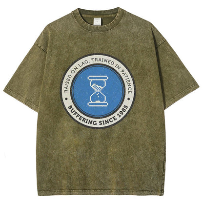Raised on Lag Vintage Distressed T-shirt