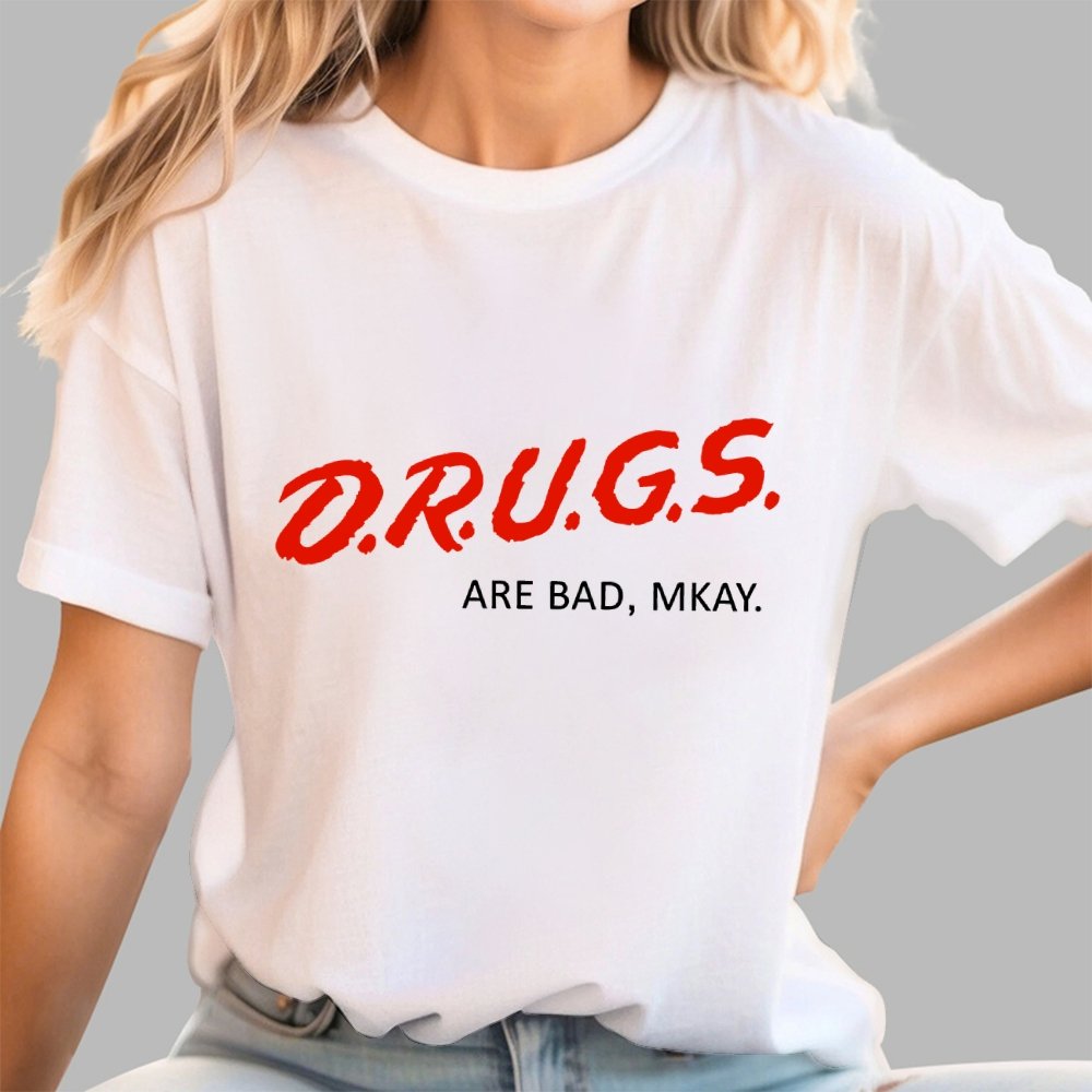 Drugs are Bad Geek T-Shirt