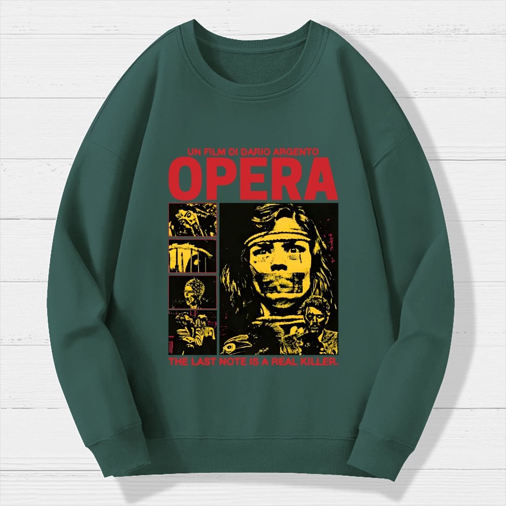 The Last Note is a Real Killer Geek Cotton Sweatshirt