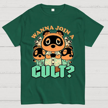 Raccoon Island Cult Geek T-Shirt