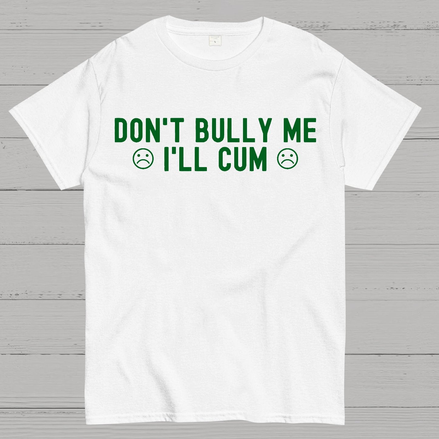 Don't Bully Me I'll Cum Geek T-Shirt