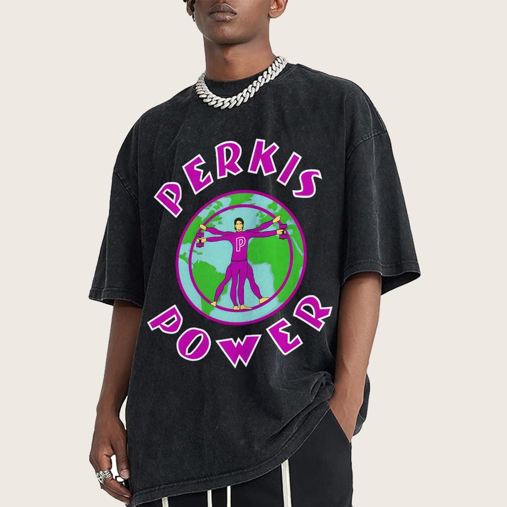 Perkis Power Vintage Distressed T-shirt