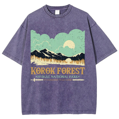 Legendary Forest Vintage Distressed T-shirt