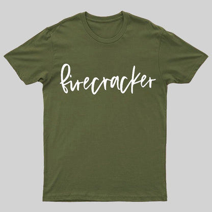 Firecracker 4th Of July Geeky T-Shirt
