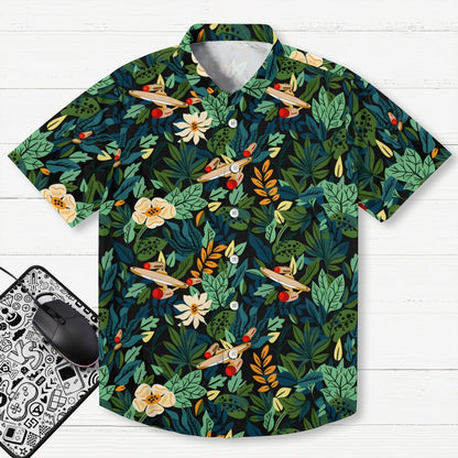 Scifi Spacecraft Geek Hawaiian Shirt