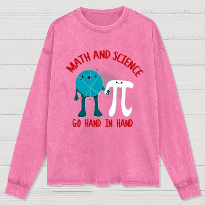 Math & Science - Friends Forever Washed Long Sleeve Tee
