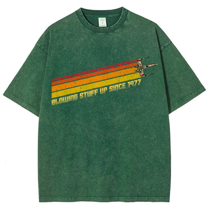 Blowing Stuff Up Since 1977 Vintage Distressed T-shirt