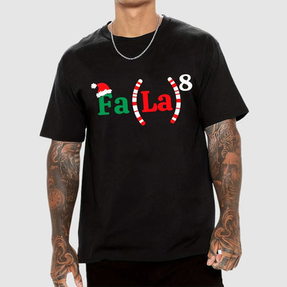 Fa La La La La Christmas Math Geek T-Shirt
