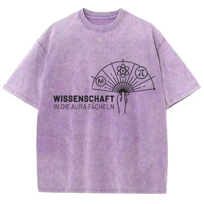 Wissenschaft in die Aura fächeln Vintage Distressed T-shirt