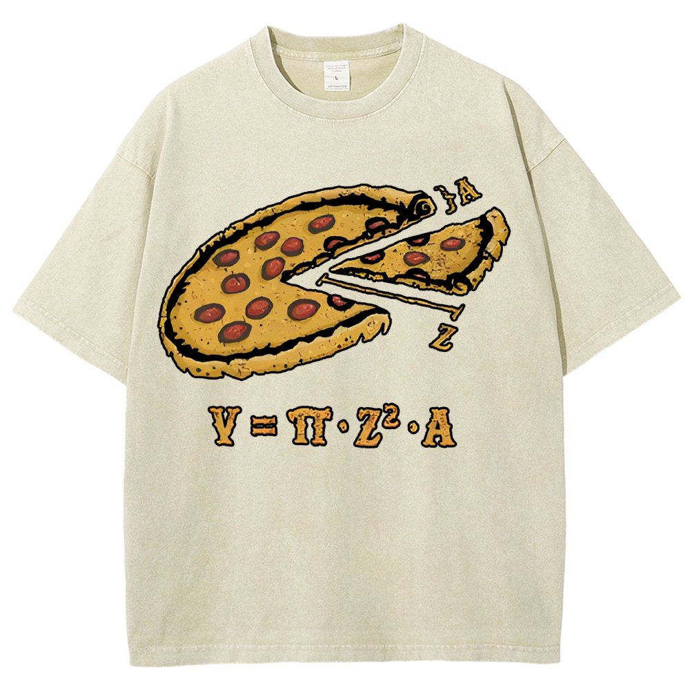 A Pizza Pi Vintage Distressed T-shirt