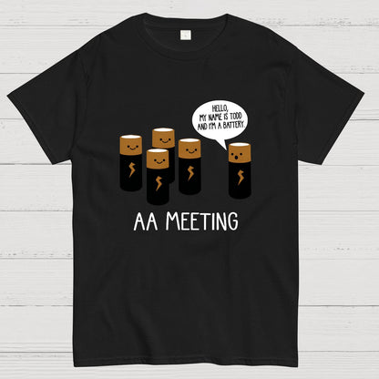 AA Meeting Nerdy T-Shirt