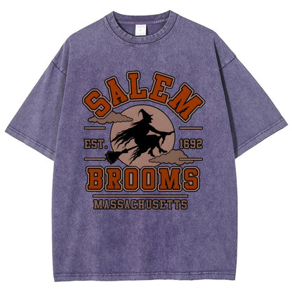 SALEM BROOMS Vintage Distressed T-shirt