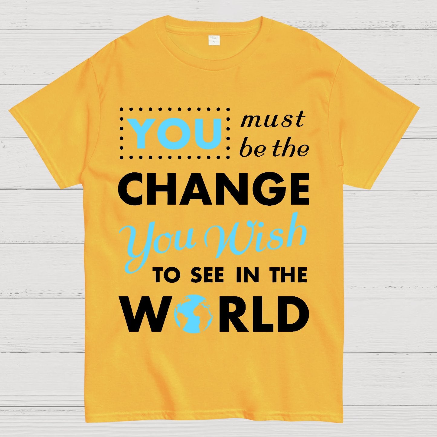 Be the Change Geek T-Shirt